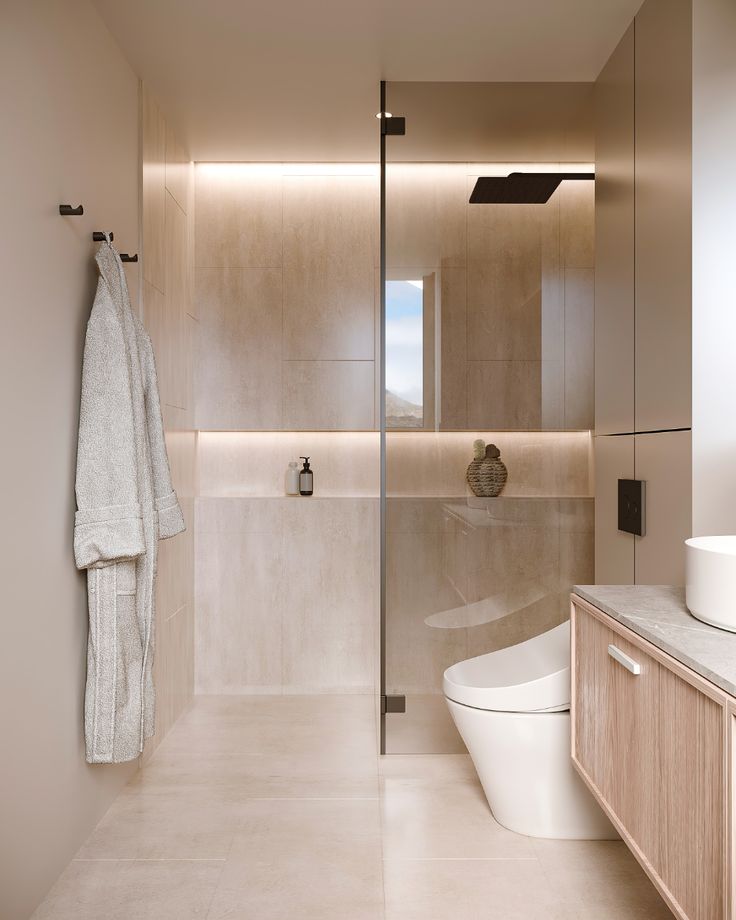  Minimalist Style hotel bathroom design