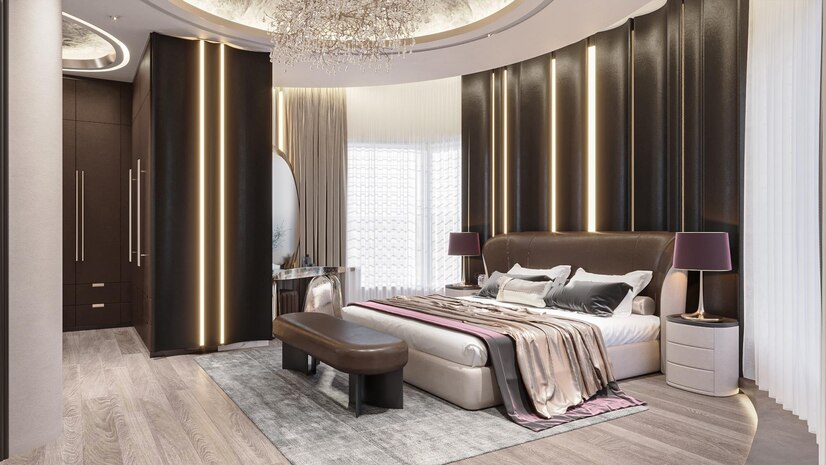 bedroom interior design luxury