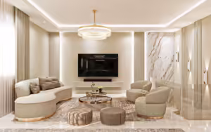 luxury - sitting room