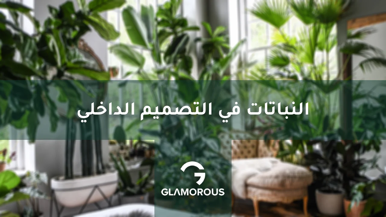 النباتات في التصميم الداخلي