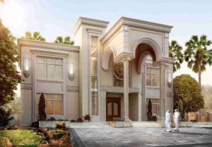 تصميم فيلا كلاسيك