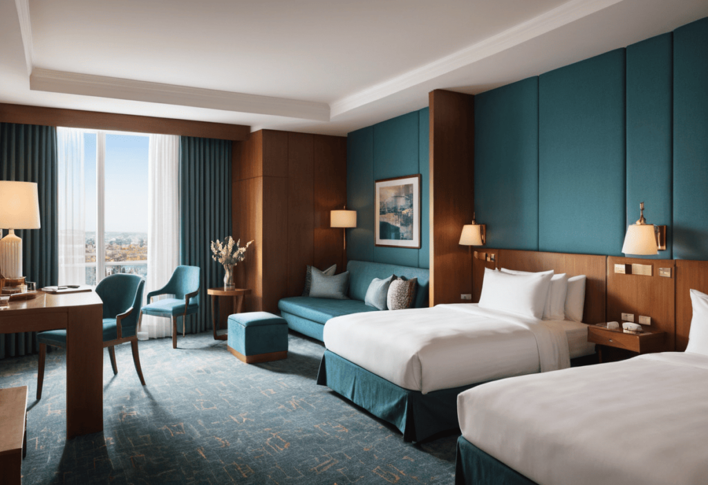 hotel room design cost