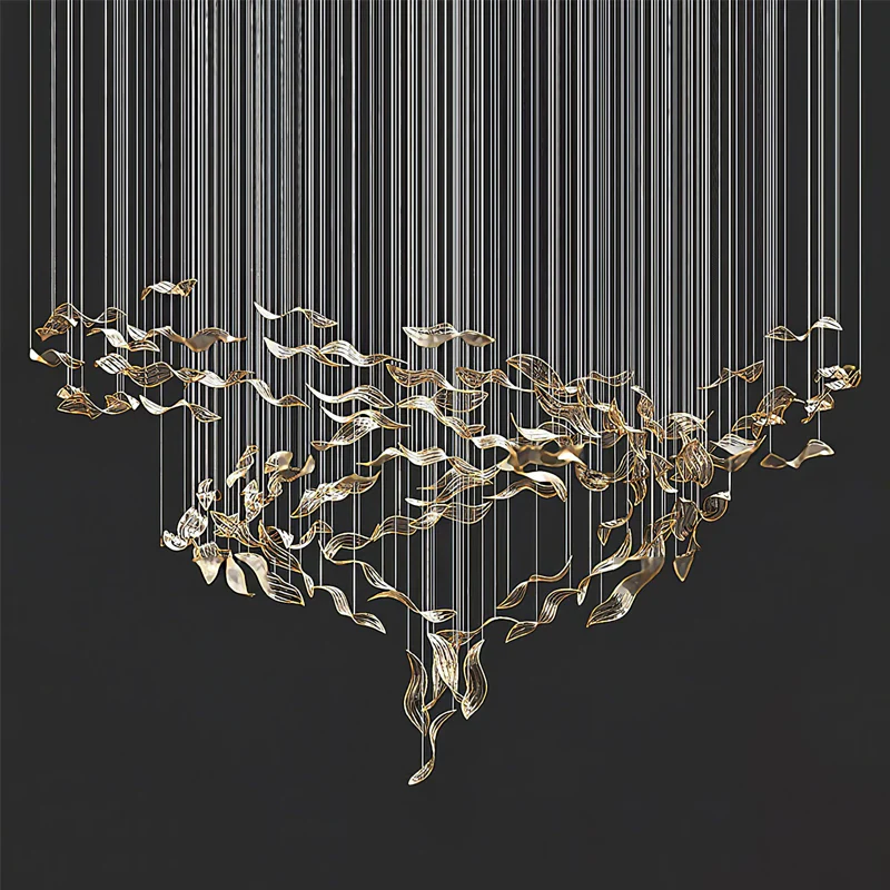 Custom Chandeliers تصميم صميم وتصنيع الثريات (الشاندليير) حسب الطلب